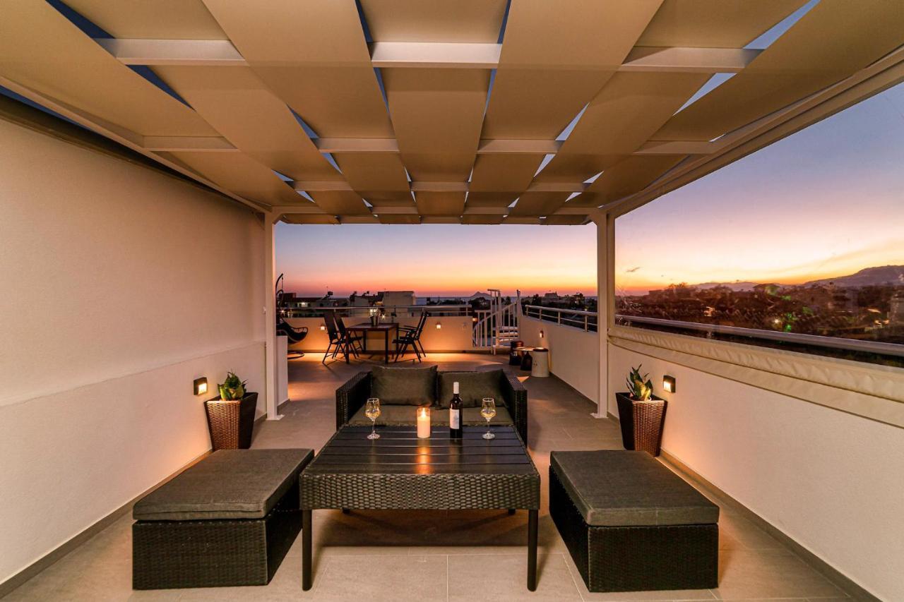 Ephantasy Living - Luxury Home With Roof Garden 卡拉马基 外观 照片